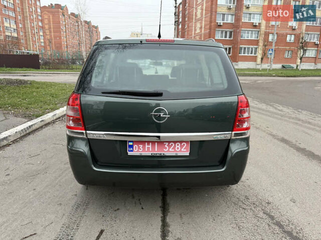 Зеленый Опель Зафира, объемом двигателя 1.6 л и пробегом 222 тыс. км за 6500 $, фото 5 на Automoto.ua