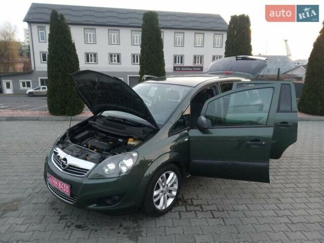 Зеленый Опель Зафира, объемом двигателя 1.8 л и пробегом 203 тыс. км за 6999 $, фото 29 на Automoto.ua