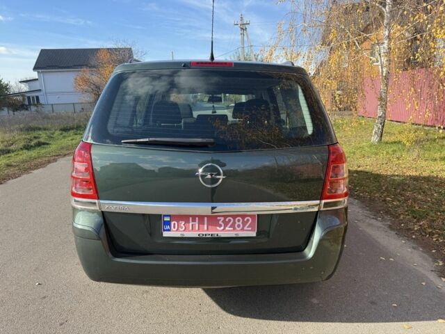Зеленый Опель Зафира, объемом двигателя 1.6 л и пробегом 222 тыс. км за 7000 $, фото 4 на Automoto.ua