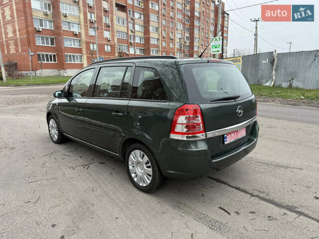 Зеленый Опель Зафира, объемом двигателя 1.6 л и пробегом 222 тыс. км за 6500 $, фото 4 на Automoto.ua