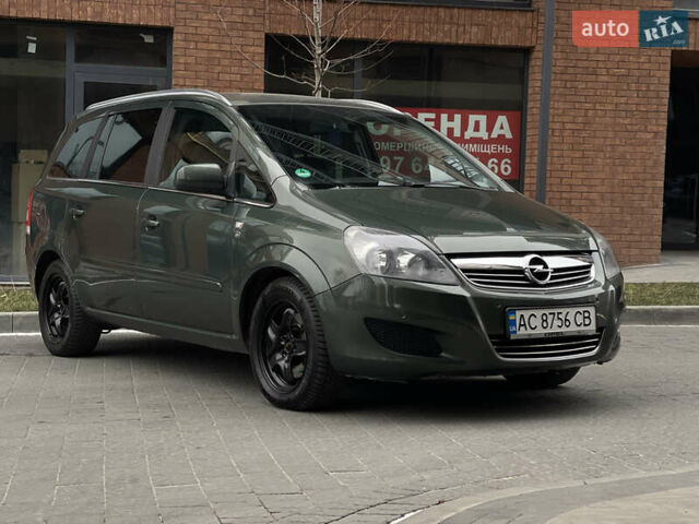 Зеленый Опель Зафира, объемом двигателя 1.7 л и пробегом 200 тыс. км за 5700 $, фото 5 на Automoto.ua