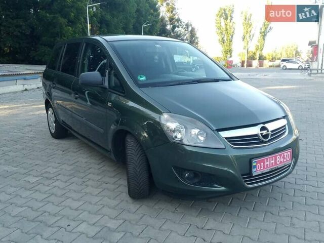 Зелений Опель Зафіра, об'ємом двигуна 1.8 л та пробігом 203 тис. км за 6999 $, фото 3 на Automoto.ua