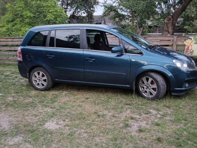 Зеленый Опель Зафира, объемом двигателя 1.8 л и пробегом 200 тыс. км за 5100 $, фото 7 на Automoto.ua