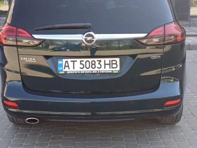 Опель Зафира 2014 в Калуше на Automoto.ua Зеленый Опель Зафира, объемом двигателя 2 л и пробегом 244 тыс. км за 10000 $, фото 2 на Automoto.ua