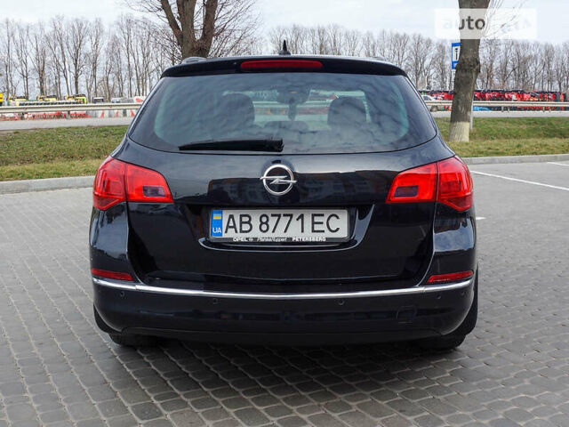 Черный Опель Astra Sports Tourer, объемом двигателя 1.6 л и пробегом 185 тыс. км за 9600 $, фото 20 на Automoto.ua