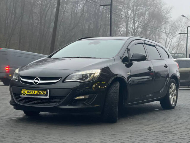 Черный Опель Astra Sports Tourer, объемом двигателя 1.6 л и пробегом 140 тыс. км за 9700 $, фото 2 на Automoto.ua