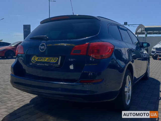 Синий Опель Astra Sports Tourer, объемом двигателя 1.7 л и пробегом 222 тыс. км за 7300 $, фото 6 на Automoto.ua