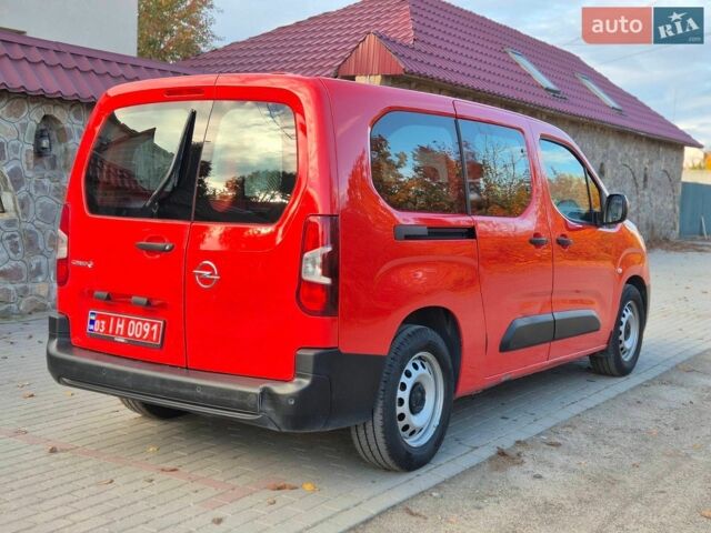 Червоний Опель Combo-e, об'ємом двигуна 0 л та пробігом 77 тис. км за 18500 $, фото 6 на Automoto.ua