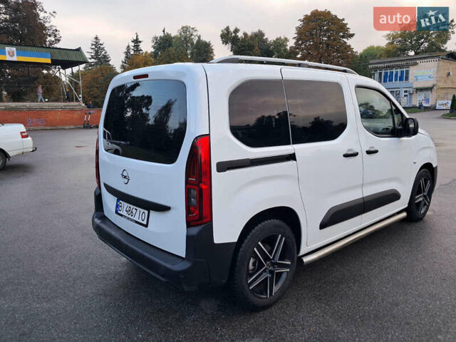 Опель Combo Cargo 2022 в Гадяче на Automoto.ua Белый Опель Combo Cargo, объемом двигателя 1.5 л и пробегом 120 тыс. км за 15750 $, фото 5 на Automoto.ua