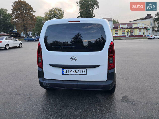 Опель Combo Cargo 2022 в Гадяче на Automoto.ua Белый Опель Combo Cargo, объемом двигателя 1.5 л и пробегом 120 тыс. км за 15750 $, фото 6 на Automoto.ua