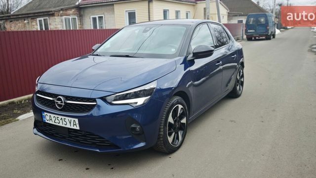 Синий Опель Corsa-e, объемом двигателя 0 л и пробегом 76 тыс. км за 13900 $, фото 2 на Automoto.ua