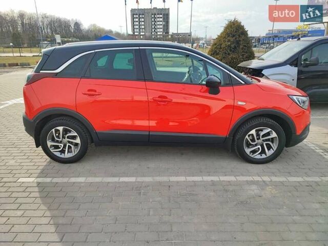 Красный Опель Crossland X, объемом двигателя 1.2 л и пробегом 62 тыс. км за 16500 $, фото 1 на Automoto.ua