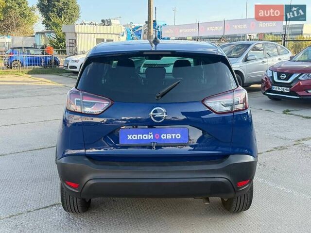 Синий Опель Crossland X, объемом двигателя 1.2 л и пробегом 144 тыс. км за 14500 $, фото 5 на Automoto.ua