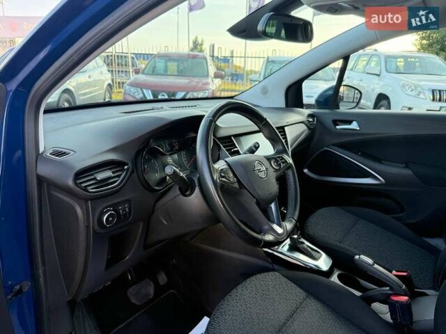 Синий Опель Crossland X, объемом двигателя 1.2 л и пробегом 144 тыс. км за 14500 $, фото 11 на Automoto.ua