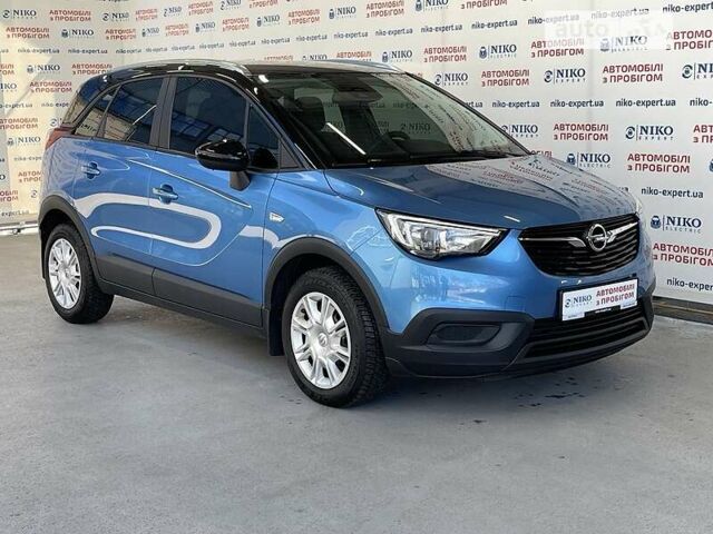 Синій Опель Crossland X, об'ємом двигуна 1.2 л та пробігом 25 тис. км за 18000 $, фото 6 на Automoto.ua