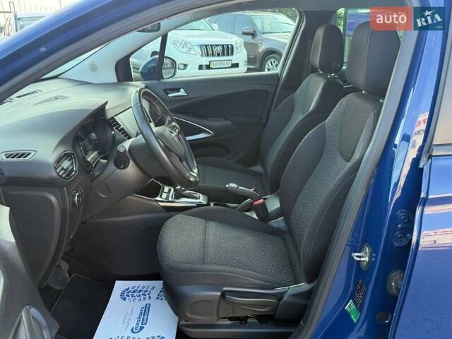 Синий Опель Crossland X, объемом двигателя 1.2 л и пробегом 144 тыс. км за 14500 $, фото 14 на Automoto.ua