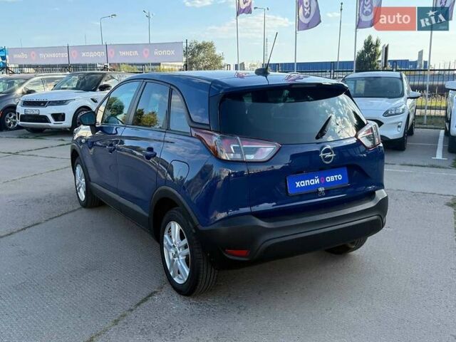Синий Опель Crossland X, объемом двигателя 1.2 л и пробегом 144 тыс. км за 14500 $, фото 6 на Automoto.ua