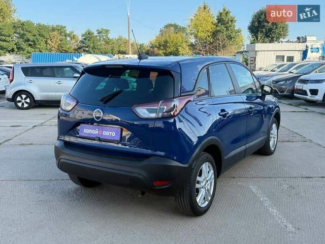 Синий Опель Crossland X, объемом двигателя 1.2 л и пробегом 144 тыс. км за 14500 $, фото 4 на Automoto.ua
