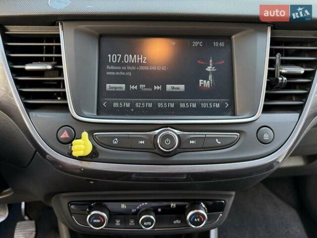 Синий Опель Crossland X, объемом двигателя 1.5 л и пробегом 200 тыс. км за 14800 $, фото 25 на Automoto.ua