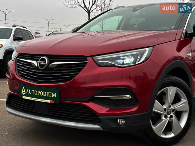 Красный Опель Grandland X, объемом двигателя 1.5 л и пробегом 79 тыс. км за 19000 $, фото 1 на Automoto.ua