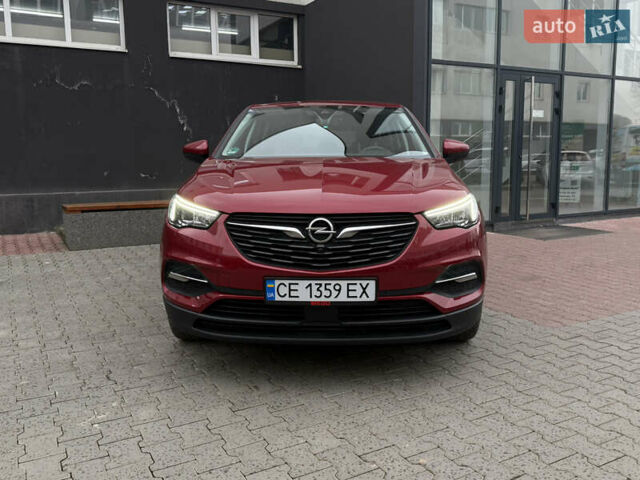 Красный Опель Grandland X, объемом двигателя 1.6 л и пробегом 53 тыс. км за 26450 $, фото 1 на Automoto.ua