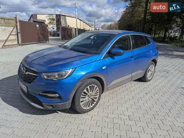 Синий Опель Grandland X, объемом двигателя 1.5 л и пробегом 131 тыс. км за 18300 $, фото 1 на Automoto.ua
