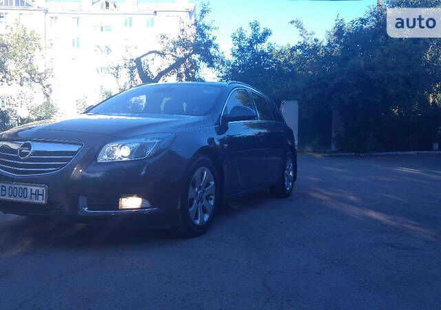 Серый Опель Insignia Sports Tourer, объемом двигателя 2 л и пробегом 216 тыс. км за 9000 $, фото 25 на Automoto.ua