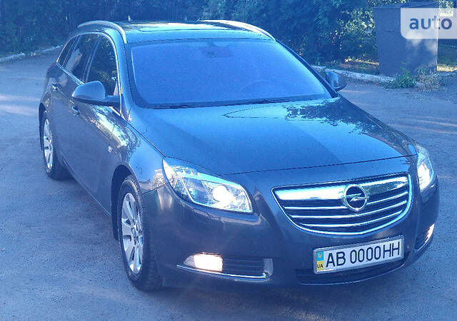 Серый Опель Insignia Sports Tourer, объемом двигателя 2 л и пробегом 216 тыс. км за 9000 $, фото 14 на Automoto.ua