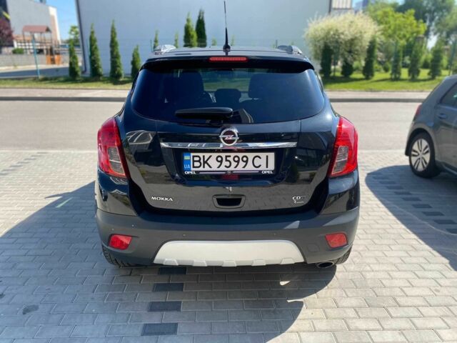 Черный Опель Mokka, объемом двигателя 1.7 л и пробегом 170 тыс. км за 12999 $, фото 12 на Automoto.ua