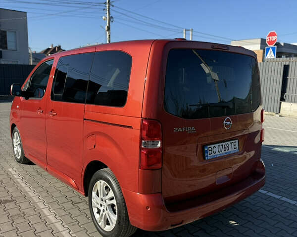 Помаранчевий Опель Zafira Life, об'ємом двигуна 2 л та пробігом 15 тис. км за 26000 $, фото 6 на Automoto.ua