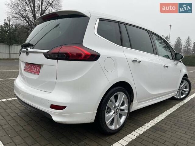 Білий Опель Zafira Tourer, об'ємом двигуна 2 л та пробігом 187 тис. км за 9450 $, фото 59 на Automoto.ua