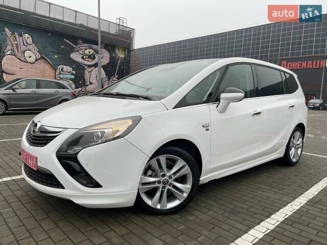 Білий Опель Zafira Tourer, об'ємом двигуна 2 л та пробігом 187 тис. км за 9450 $, фото 56 на Automoto.ua