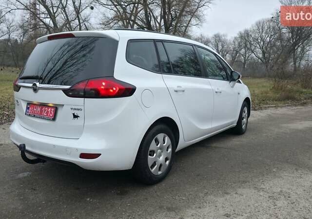 Білий Опель Zafira Tourer, об'ємом двигуна 1.4 л та пробігом 215 тис. км за 8700 $, фото 33 на Automoto.ua