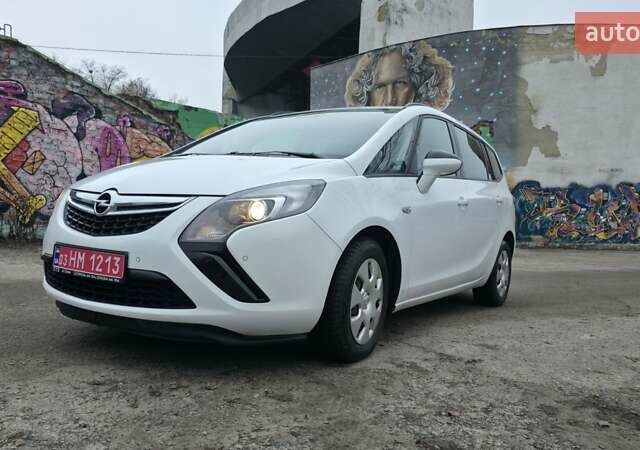 Білий Опель Zafira Tourer, об'ємом двигуна 1.4 л та пробігом 215 тис. км за 8700 $, фото 37 на Automoto.ua