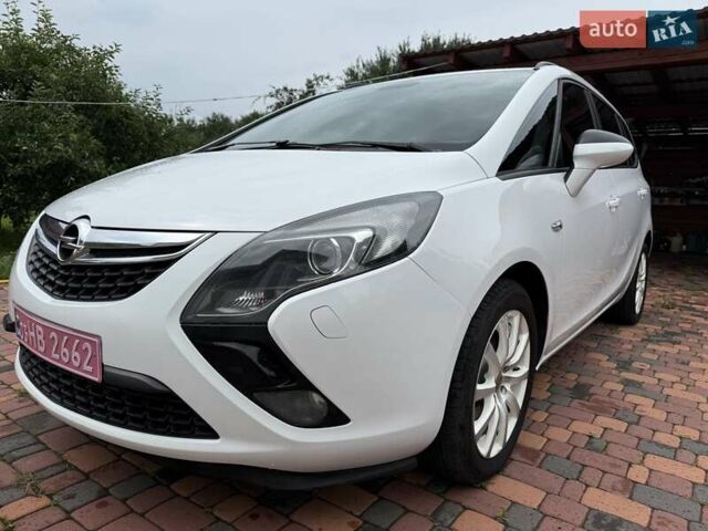 Белый Опель Zafira Tourer, объемом двигателя 2 л и пробегом 263 тыс. км за 9399 $, фото 6 на Automoto.ua