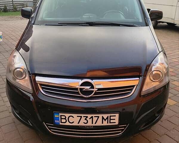 Черный Опель Zafira Tourer, объемом двигателя 1.69 л и пробегом 239 тыс. км за 7600 $, фото 4 на Automoto.ua