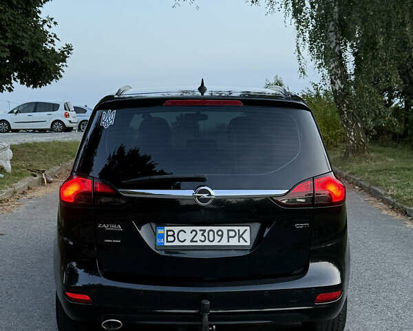 Чорний Опель Zafira Tourer, об'ємом двигуна 1.96 л та пробігом 273 тис. км за 9450 $, фото 19 на Automoto.ua
