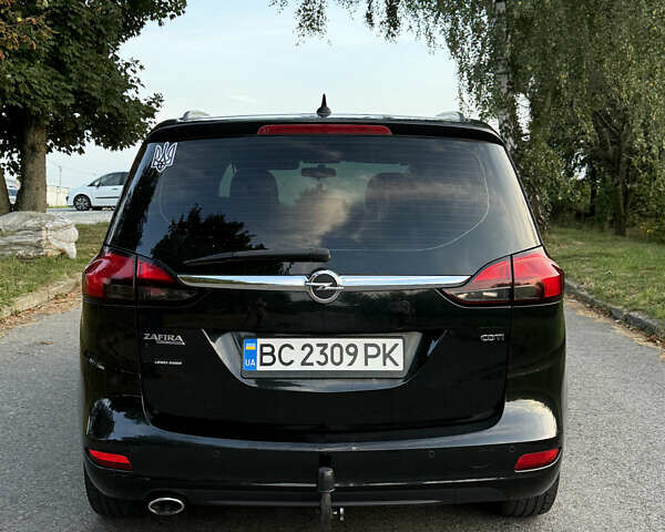 Чорний Опель Zafira Tourer, об'ємом двигуна 1.96 л та пробігом 273 тис. км за 9450 $, фото 6 на Automoto.ua