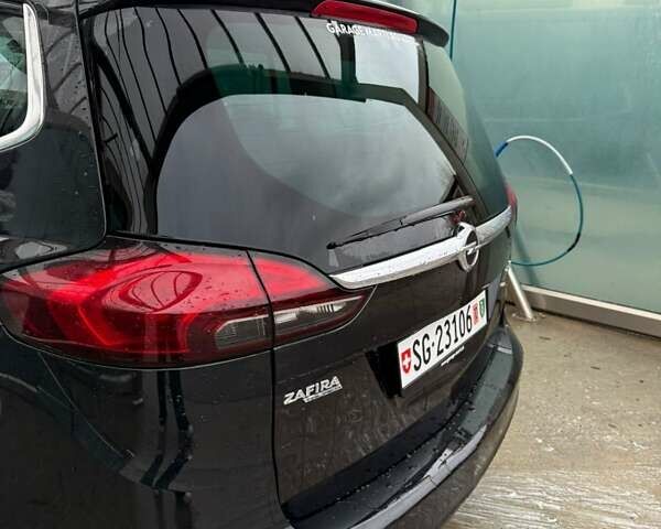 Чорний Опель Zafira Tourer, об'ємом двигуна 1.6 л та пробігом 192 тис. км за 12900 $, фото 11 на Automoto.ua