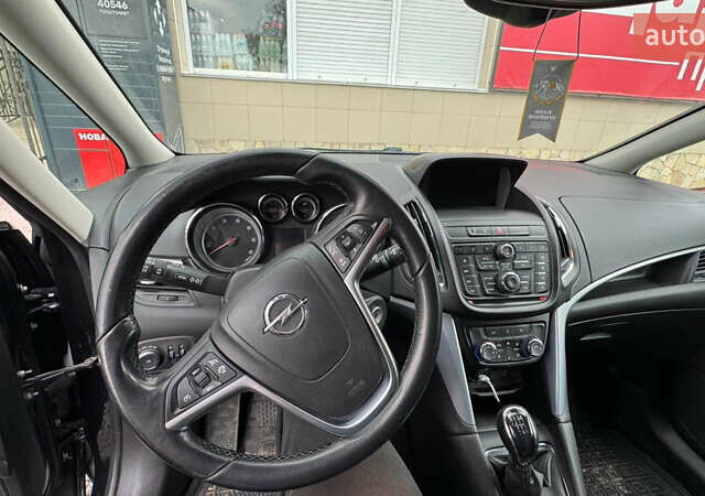 Чорний Опель Zafira Tourer, об'ємом двигуна 1.6 л та пробігом 125 тис. км за 10399 $, фото 10 на Automoto.ua