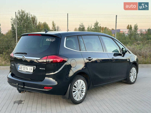 Черный Опель Zafira Tourer, объемом двигателя 1.6 л и пробегом 204 тыс. км за 11200 $, фото 6 на Automoto.ua