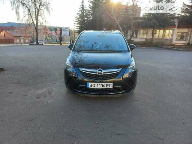 Чорний Опель Zafira Tourer, об'ємом двигуна 1.6 л та пробігом 166 тис. км за 11200 $, фото 7 на Automoto.ua