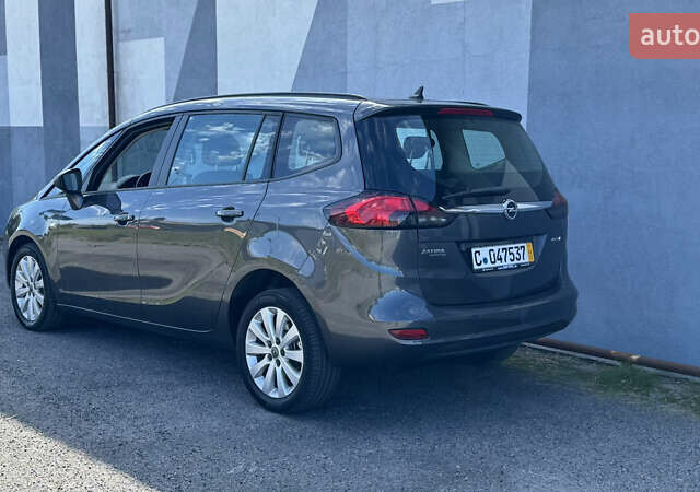 Коричневый Опель Zafira Tourer, объемом двигателя 1.6 л и пробегом 188 тыс. км за 9350 $, фото 21 на Automoto.ua