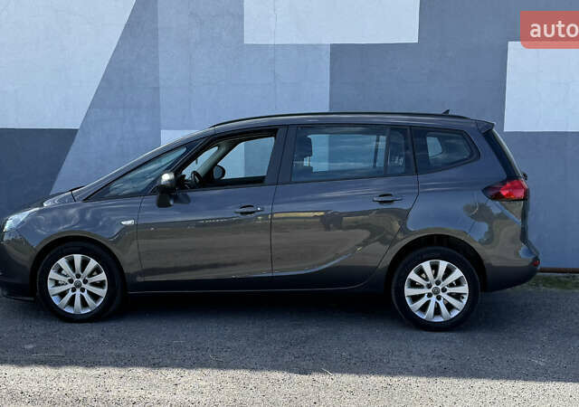 Коричневый Опель Zafira Tourer, объемом двигателя 1.6 л и пробегом 188 тыс. км за 9350 $, фото 22 на Automoto.ua