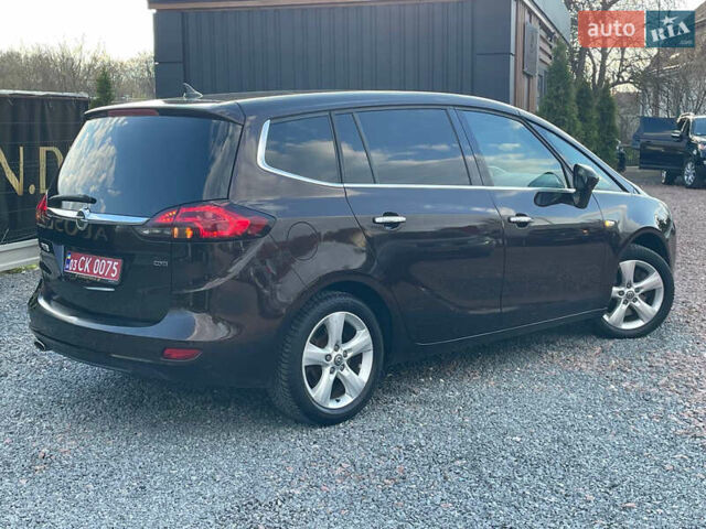 Коричневий Опель Zafira Tourer, об'ємом двигуна 2 л та пробігом 230 тис. км за 11550 $, фото 45 на Automoto.ua