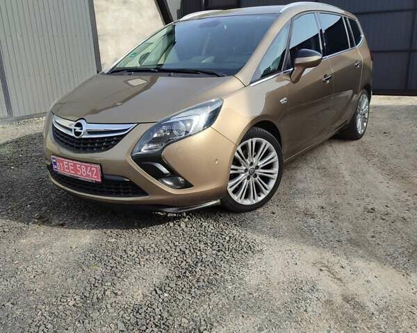 Коричневий Опель Zafira Tourer, об'ємом двигуна 2 л та пробігом 280 тис. км за 11500 $, фото 38 на Automoto.ua