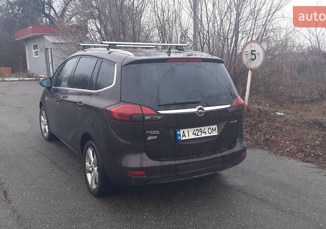 Коричневий Опель Zafira Tourer, об'ємом двигуна 1.4 л та пробігом 243 тис. км за 10500 $, фото 5 на Automoto.ua