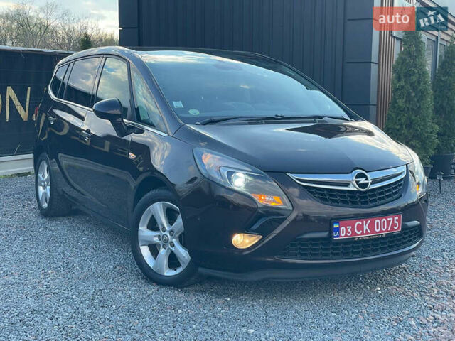 Коричневий Опель Zafira Tourer, об'ємом двигуна 2 л та пробігом 230 тис. км за 11550 $, фото 48 на Automoto.ua