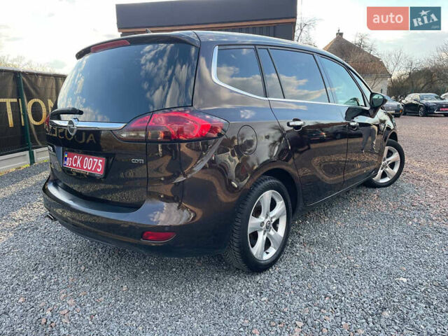 Коричневий Опель Zafira Tourer, об'ємом двигуна 2 л та пробігом 230 тис. км за 11550 $, фото 38 на Automoto.ua