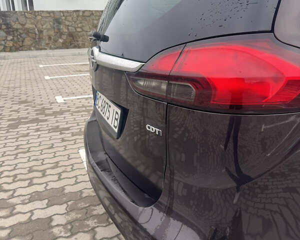 Коричневий Опель Zafira Tourer, об'ємом двигуна 1.96 л та пробігом 229 тис. км за 10399 $, фото 7 на Automoto.ua